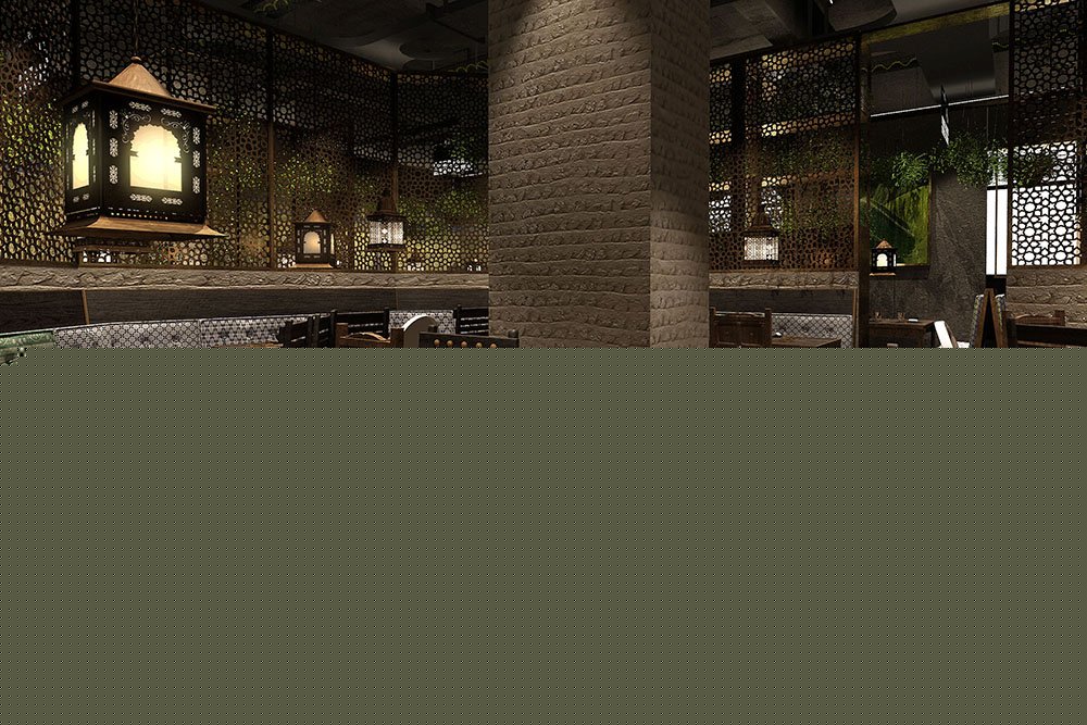 1000平創意火鍋店裝修概念設計